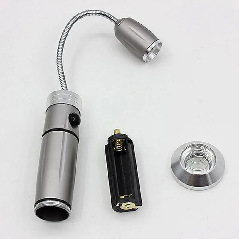 

LED Strong Light Torch Flexible Magnetic Pick Up Finding Searching Tool Light Lamp Flashlight GHS99