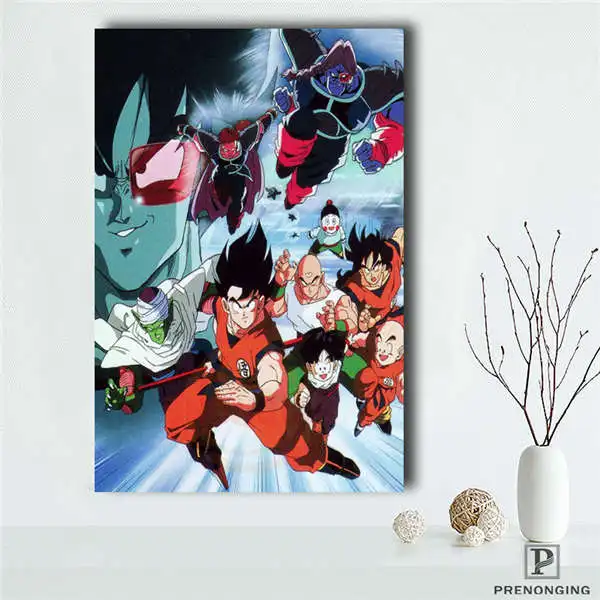 Съемная Фреска домашний декор es плакат топ продаж Dragon Ball Z Гоку аниме плакат#190114s07 - Цвет: Многоцветный