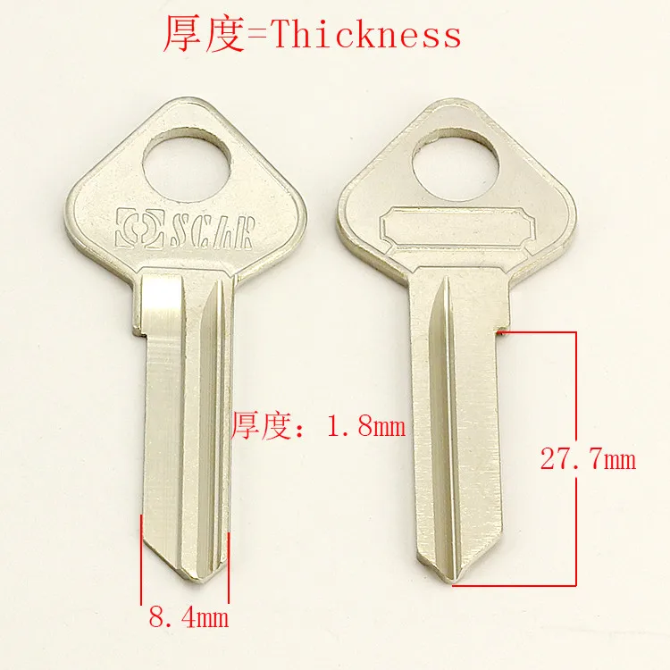 

A119 House Home Door Key blanks Locksmith Supplies Blank Keys 20 pieces/lot