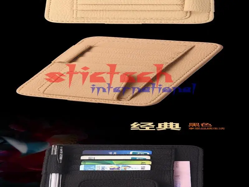 По DHL или FedEx 100 шт. автомобильные инерционные аксессуары для укладки автомобиля солнцезащитный козырек дешевые солнцезащитные очки для билета квитанция карта зажим держатель для хранения