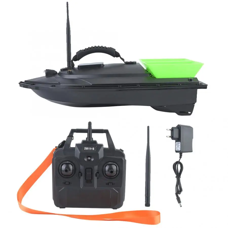 

Flytec 2011-5 Smart RC Fishing Boat Digital Automatic Wireless 500m Remote Control Speedboat Fishing Bait Feeding Device Tools