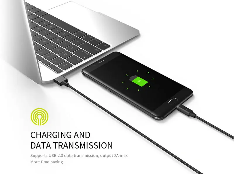 WSKEN Lite 2 magnetic micro usb type c metal data cable  (8)