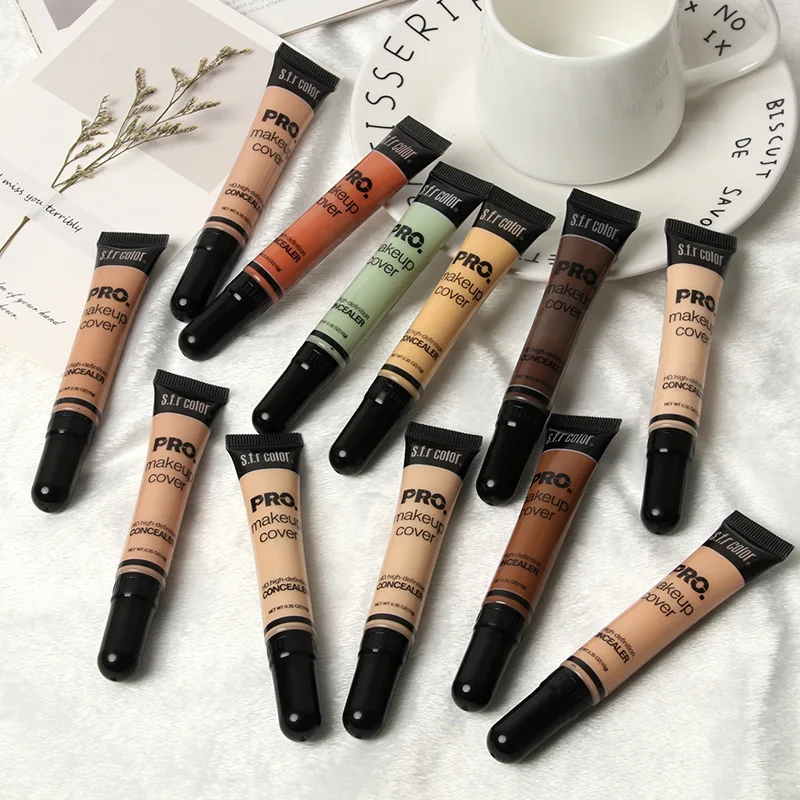 12 Colors Liquid Concealer Makeup 10g(0.35oz) Eye Dark Circles Cream Face Corrector Waterproof Liquid foundation Cosmetic