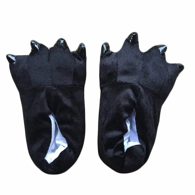 Chaussons Kigurumi Noirs 1