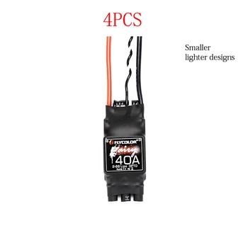 

4PCS 2-6S 40A Mini ESC OPTO for 450-850 Multirotors Support OneShot 125 Brushless Electronic Speed Controller FPV Drone