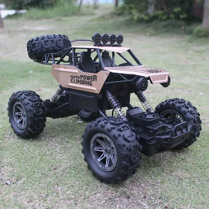 Topekia 1:10 RC автомобиль 4WD 2,4 ГГц скалолазание автомобиль 4x4 двойные двигатели Bigfoot автомобиль дистанционное управление Модель внедорожный автомобиль игрушка - Цвет: E