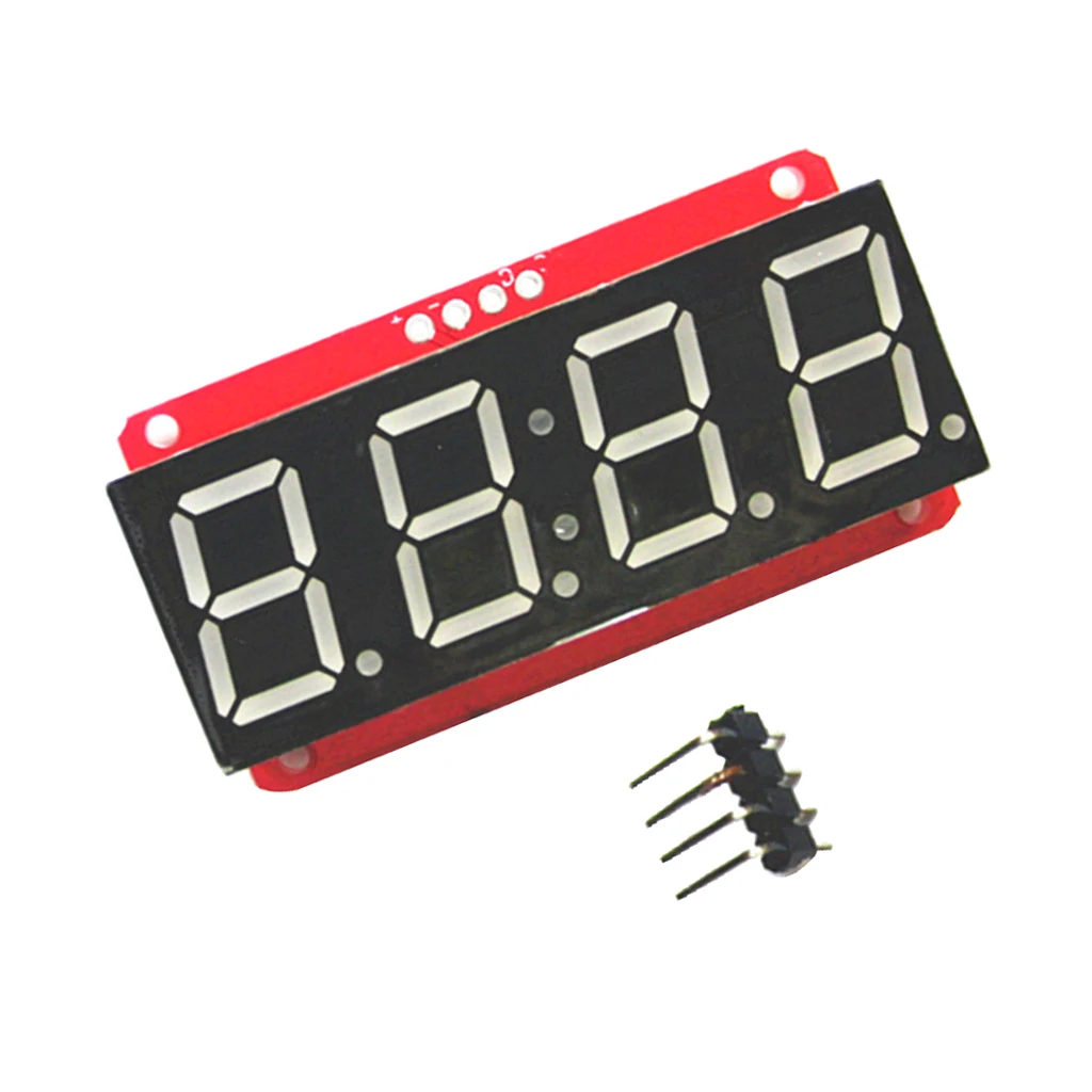 4 Digit 7-Segment 0.56 Inch LED Display Module HT16K33 I2C For Arduino