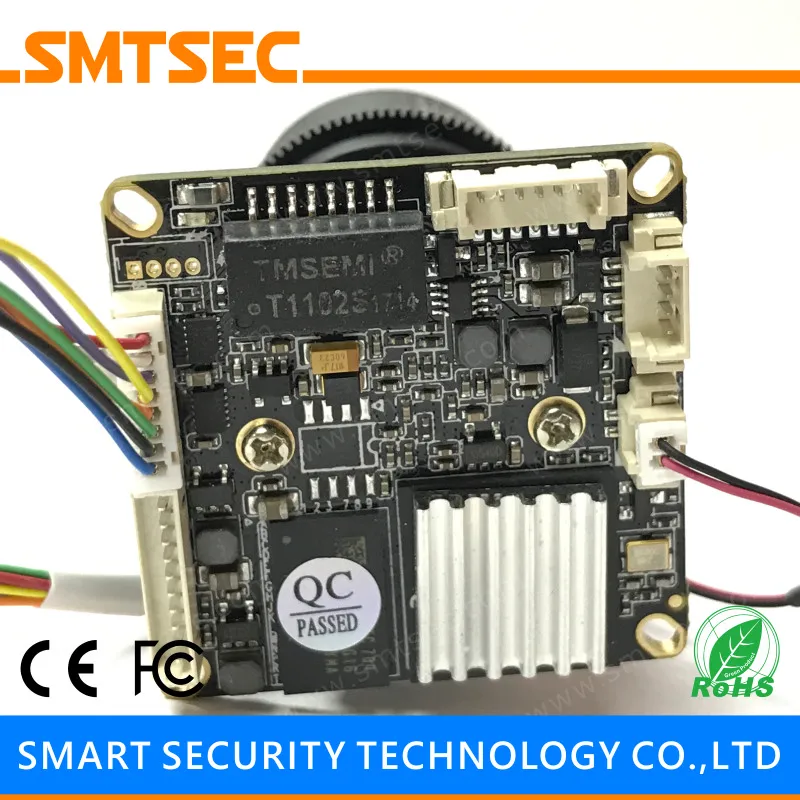 Модуль IP камеры 2 Мп Sony IMX323 1080P Hi3516CV300 печатная плата камера с моторизованным