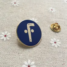 100 шт. с фабрики на заказ 25,4 мм броши значки на булавке масонский тубал тростниковый масонский лацкан булавки продвижение дешевая цена