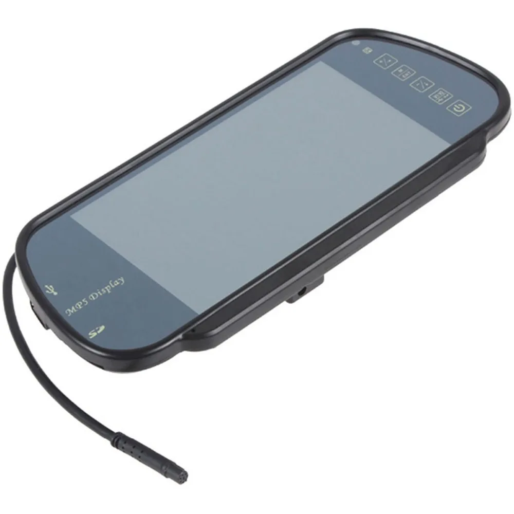 7 дюймовый цветной TFT LCD MP5 автомобильный зеркальный монитор заднего вида