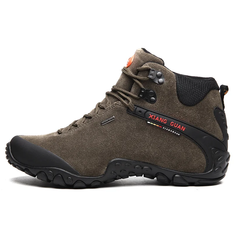 

Unisex autumn winter hiking boots waterproof breathable sneakers lovers walking climbing shoes zapatos tactical boots size36-48