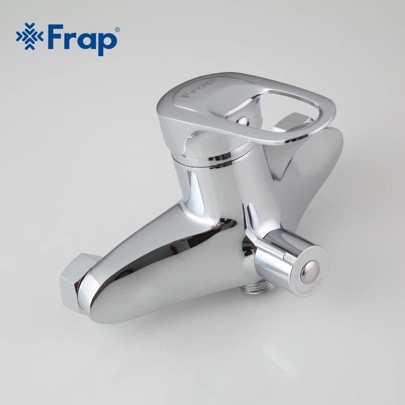 Душевая система FRAP, 1 набор, смеситель для ванной, набор душевых головок, смеситель для ванны, смеситель для душа, латунный кран-водопад, 300 мм, Длина выхода