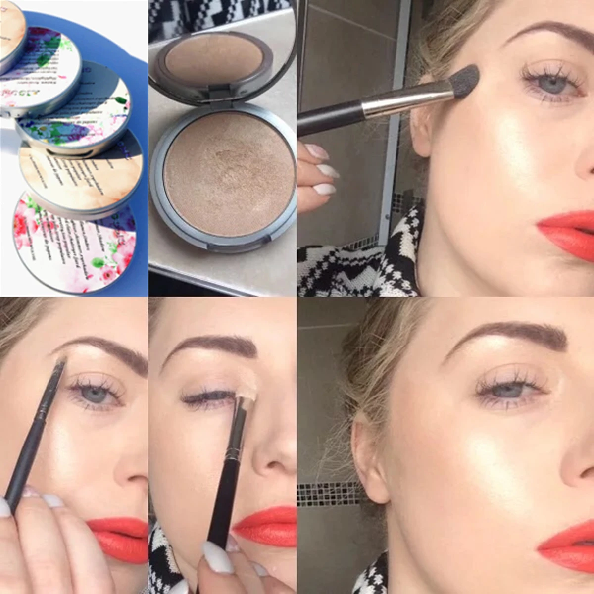 natural highlighter makeup