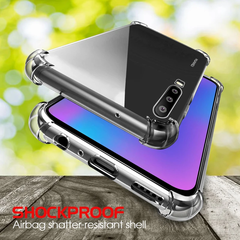 

For Huawei P30 Lite Soft Shockproof Clear Case Cover For Huawei Mate 20 Lite 20 X Mate 10 Pro P20 P30 Pro Nova 3i 3 Luxury Cases