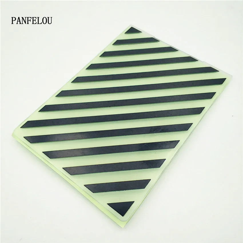 

PANFELOU Easter Black hypotenuse Embossing folders Plastic For Scrapbooking DIY Template Fondant Cake Photo Album Card Making