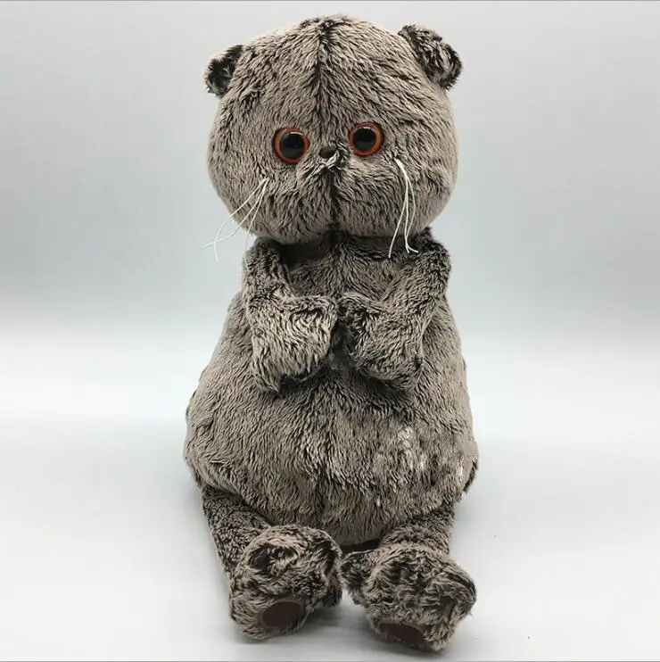 Кот Basik игрушки в виде животных с плюшевой набивкой Kawaii Cat Мягкая Подушка плюшевое