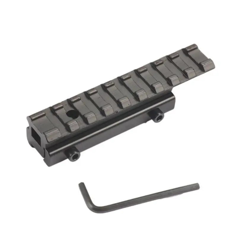 11 мм до 20 расширение ласточкин хвост Picatinny Weaver Железнодорожный стояк база адаптер для винтовки Airsoft пистолет