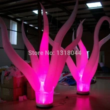 Индивидуальные новые привлекательные красочные led надувные украшения для вечерние/события/свадьбы