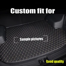 RKAC FIT PARA HYUNDAI ELANTRA VERNA I30 TUCSON IX253545 I40 SONATA VELOSTER MISTRA PORTA TRASEIRA CARGA TRUNK MAT BOOT FORRO TRAY TAPETE
