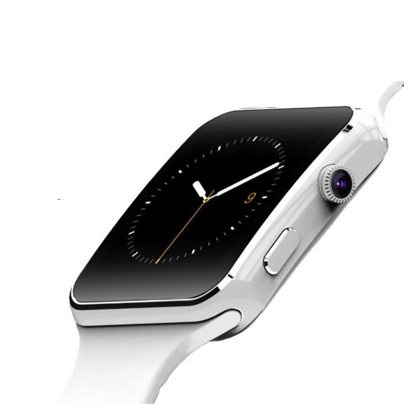 New Arrival X6 Smart Watch with Camera Touch Screen Support SIM TF Card Bluetooth Smartwatch for iPhone Xiaomi Android Phone | Электроника