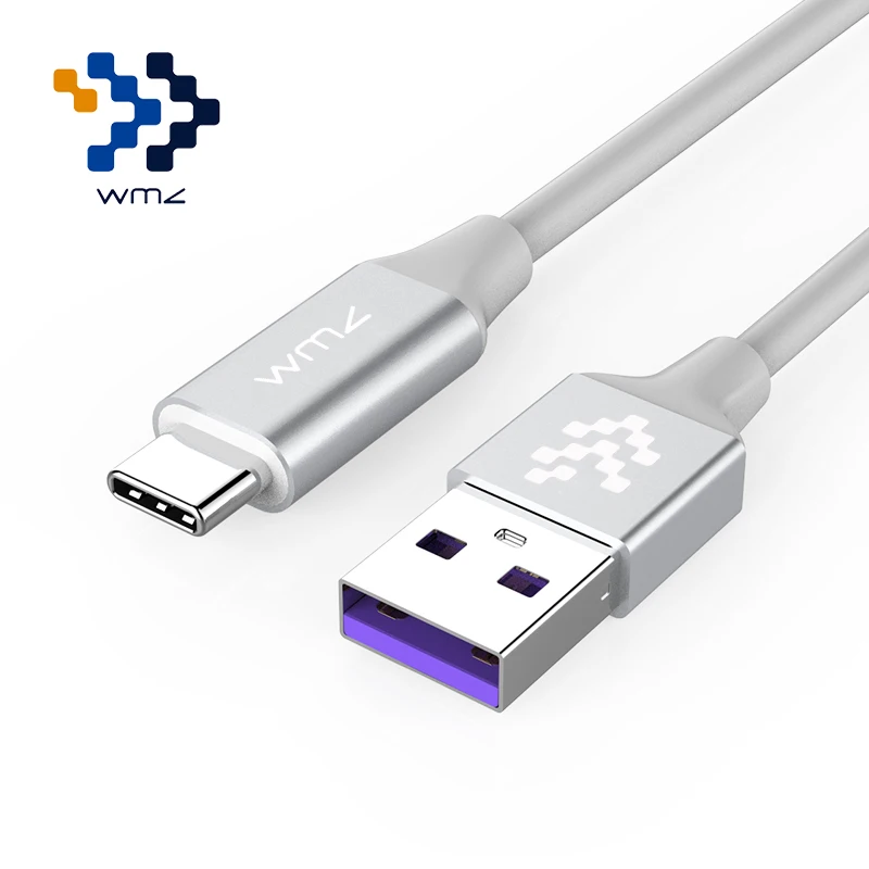 

WMZ Type C USB Cable 5A Fast Charging&Data transmission Sync for Huawei Mate 9 P9,HTC 10,LG G6 G5,Xiaomi 5,OnePlus 3 3T,Macbook