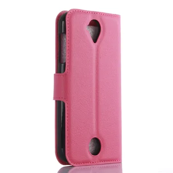

50pcs/lot Free shipping Lychee Wallet Leather Case Stand Card Holder For Acer Liquid Z630 Z530 Z520 Z6 Jade 2 5.5inch