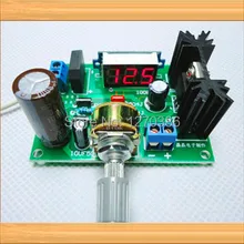 LM317 силовая плата, стабилизаторы напряжения 2A/317, регулируемый источник питания/с цифровым дисплеем напряжения