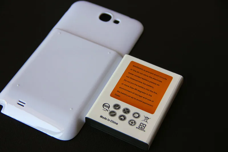 Аккумуляторы N7100 6200 мАч для Samsung Galaxy Note II 2 N7102 N7108 расширенный аккумулятор EB595675LU +