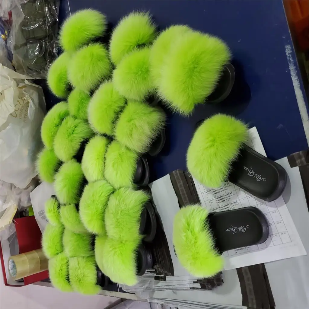 fluffy slides wholesale