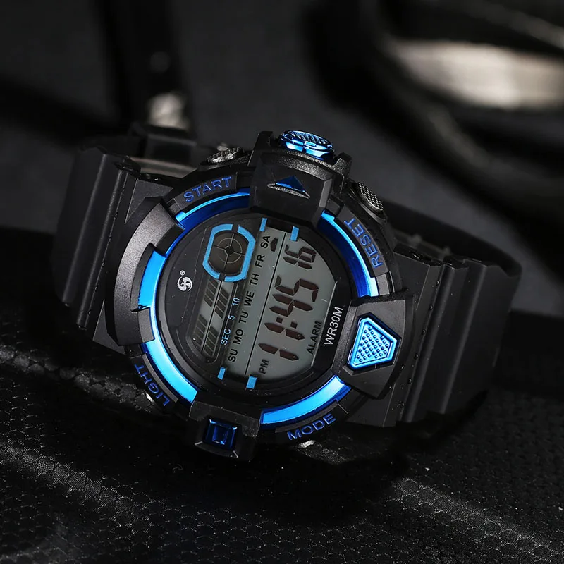 

Outdoor Sport Watch Men Multifunction Waterproof LED Display Watches Digital Watch reloj hombre gifts For Students wristwatches