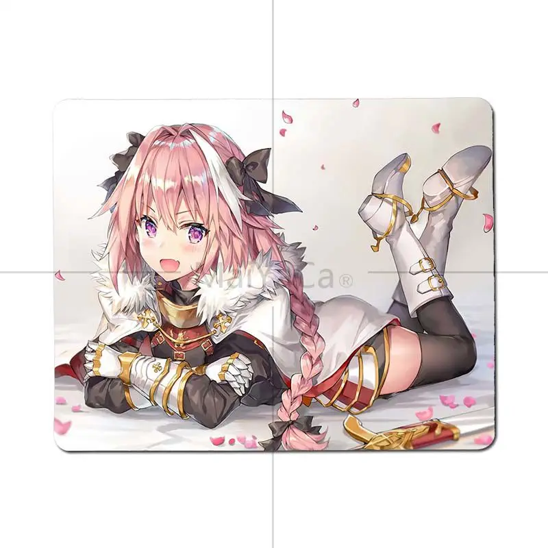 MaiYaCa подарок бойфренда astolfo аниме прочный резиновый коврик для мыши Компьютерные игровые аксессуары коврик для мыши геймерские игровые коврики милый коврик для мыши