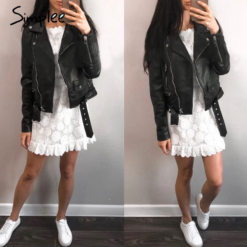 Женское вышитое кружевное платье Simplee с оборками 2019 женское ажурное белое летнее