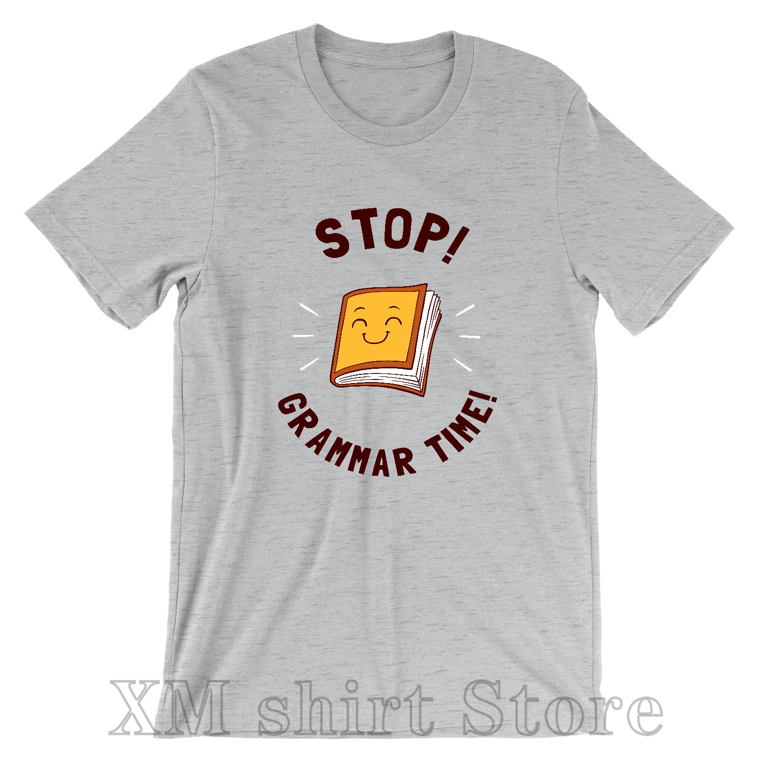 

Stop! Grammar Time! T-Shirt Funny Nerdy Sarcastic English Shirt Mens Womens Unisex Shirt Soft Top 100% cotton O-neck tshirts