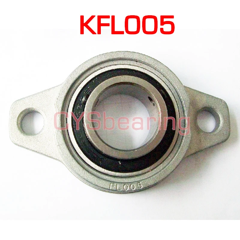 BRDI25026 Bearings KFL005 25mm Bore Diameter Zinc Alloy Pillow Block Flange Bearing BRDI25026 Bearings KFL005 25mm Bore Diameter Zinc Alloy Pillow Block Flange Bearing
