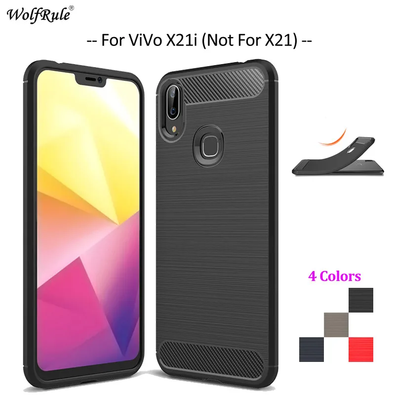 Для крышки ViVo X21i Чехол Мягкий ТПУ прочный бампер чехол для телефона подходящий s