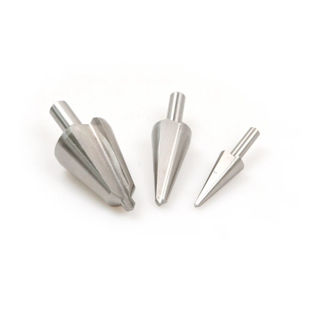 

High Quality 3Pcs/Set High Speed Steel Chamfer Countersink Drill 16-30.5mm 5-20mm 3-14mm Umbrella Drill Bit Tool For Woodworking