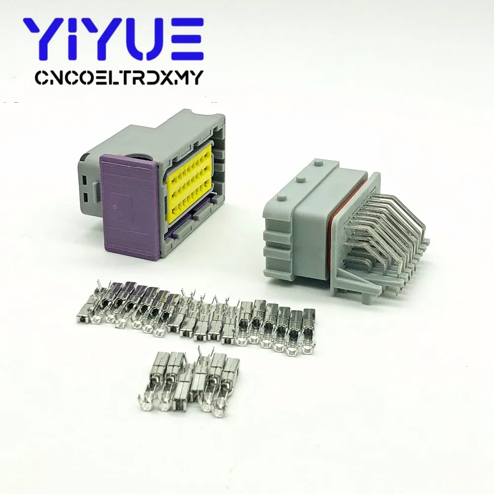 24 pin ecu automotive male and female connector 211PC249S80005 HCCPHPE24BKA90F (4)