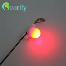 4 г рыболовный сигнализатор укуса водостойкий умный светильник наконечник для удочки с зажимом для ночной рыбной ловли