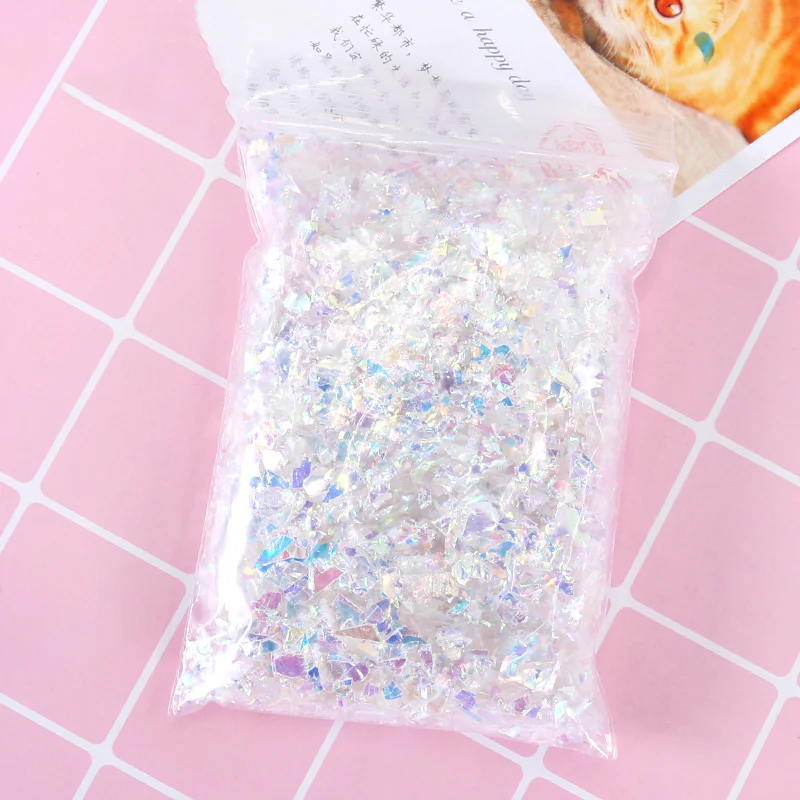 

20g Glitter Sequins Filler Fluffy Polymer Slime Accessories Charms Lizun Modeling Clay DIY Nail Art Lizun Decorations Sequins