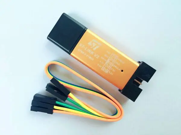 

Hot Sale 1PCS ST LINK Stlink ST-Link V2 Mini STM8 STM32 Simulator Download Programmer Programming With Cover Free Shipping