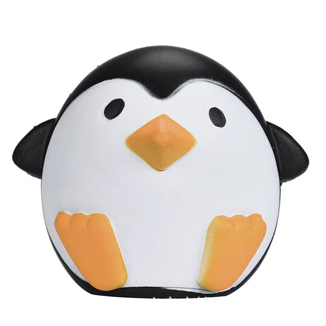 penguin Jumbo овца Альпака мягкое милое Галактическое медленно поднимающееся животное мягкое оптом изысканный детский подарок - Цвет: penguin