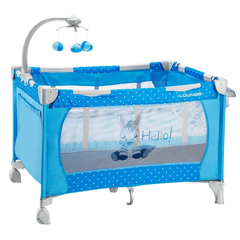 God Horse Multifunctional Folding Baby Bed, European Style Portable Game Children Cradle Bed цена God Horse Multifunctional Folding Baby Bed, European Style Portable Game Children Cradle Bed цены онлайн