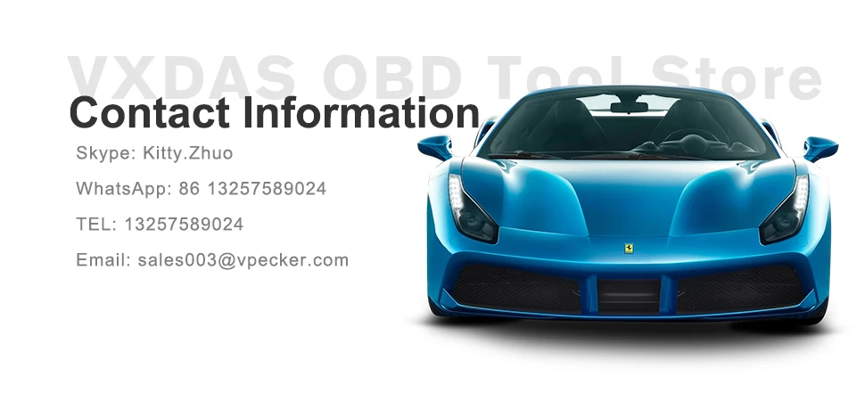 Contact Information-VXDAS Store