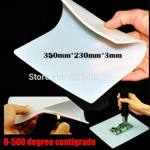 Термостойкая Тепловая пушка BGA паяльная станция ремонтная изоляционная прокладка коврик для стола поддерживающая платформа 35*23*0,3 см - изображение
