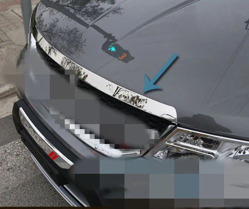 

CHROME FRONT HOOD BONNET GRILLE MOLDING COVER TRIM GARNISH FIT FOR DODGE JOURNEY 2009 2010 2011 2012 2013 2014