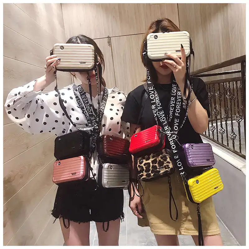 

Trunk Box Small Women Shoulder Bags Designer Plastic Crossbody Bag Letter Strap Messager Bags Fashion Purse Lady Bolso Mujer