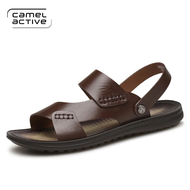 

Camel Active 2019 New Genuine Leather Quick-Dryin Sandals Summer Quality Casual Sneakers Anti-Slippery Outdoor Beach Shoes285617