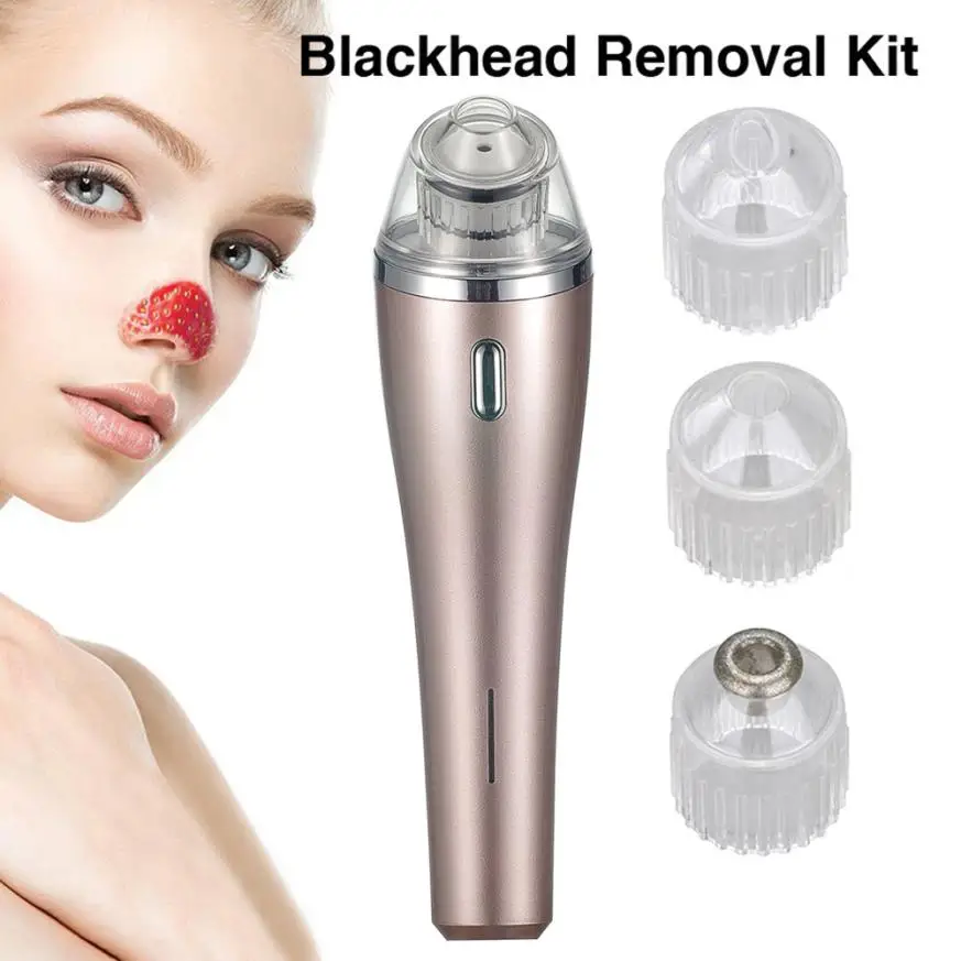 

Pore Cleaner Blackhead Vacuum Acne Cleaner Pore Remover Electric Skin Facial Cleanser Care Drop Shipping 2018m2
