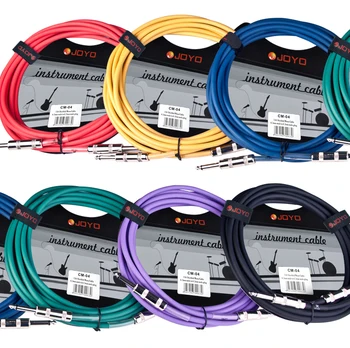 

Joyo CM-04 15ft Shielded Mono Cable 6.3mm Male to 6.3mm Male Plug Patch Cable
