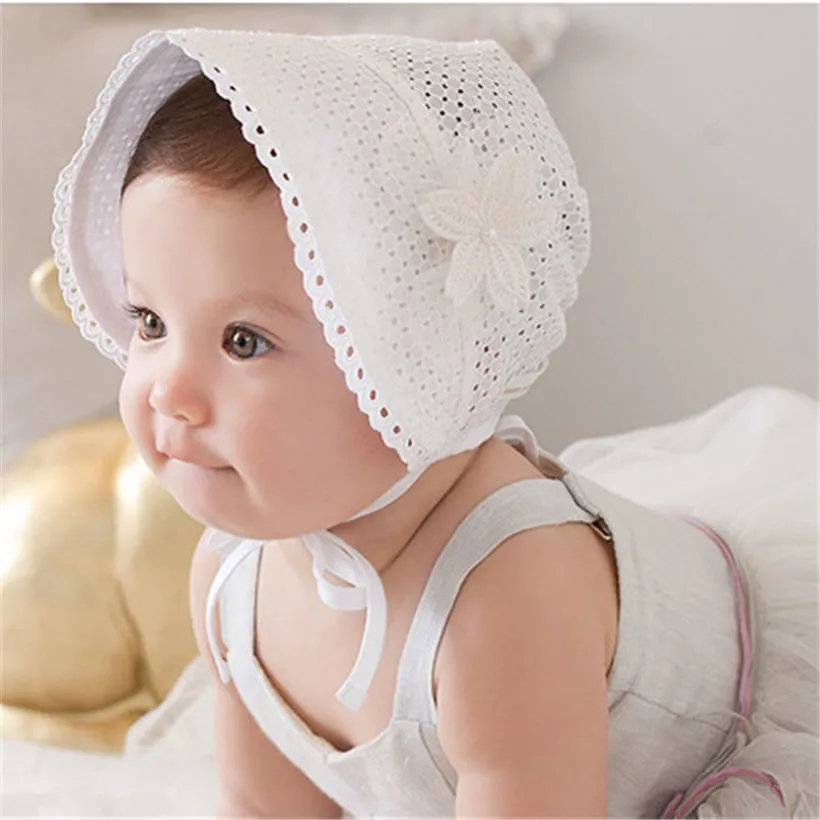 Girl Infant Baby Newborn Kids Princess Hat Cap Beanie Bonnet Hair Accesorries